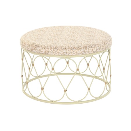 Tavolo aggiuntivo DKD Home Decor Metallo Rattan (48 x 48 x 30 cm)