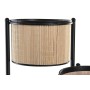 Vaso DKD Home Decor Naturale Nero Metallo Coloniale Bambù (41 x 40 x 70,5 cm)