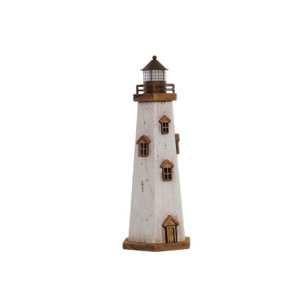 Statua Decorativa DKD Home Decor Naturale Bianco Marinaio Faro (16 x 14 x 41 cm)