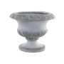 Vaso DKD Home Decor Fibra di Vetro Grigio (49,5 x 49,5 x 39,5 cm)