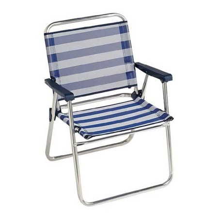 Sedia da Spiaggia Alco 1-63156 Alluminio Fissa 57 x 78 x 57 cm (57 x 78 x 57 cm)