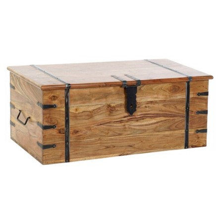 Baule DKD Home Decor Acacia 100 x 45 x 40 cm