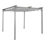 Pergola DKD Home Decor MB-179019 290 x 290 x 230 cm Acciaio Metallo/Plastica