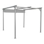 Pergola DKD Home Decor MB-179019 290 x 290 x 230 cm Acciaio Metallo/Plastica