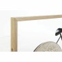 Decorazione da Parete DKD Home Decor Nero Bicicletta Metallo Legno MDF (80 x 2.5 x 40 cm) (2 pcs)