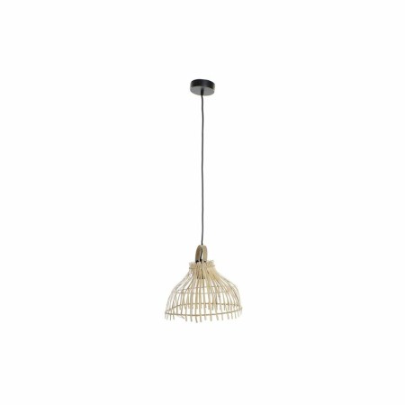 Lampadario DKD Home Decor Marrone Multicolore Metallo vimini 50 W Città 220 V 30 x 30 x 29 cm