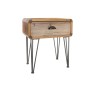 Comodino DKD Home Decor Naturale Legno Metallo 51 x 30 x 60 cm