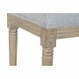 Panca DKD Home Decor Grigio chiaro Legno Caucciù Legno d'albero della gomma 122 x 41 x 48 cm