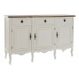 Credenza DKD Home Decor  140 x 45 x 90 cm Marrone Bianco Marrone scuro Legno di paulownia