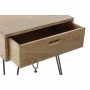 Comodino DKD Home Decor Metallo Legno di mango (48.5 x 40.5 x 61 cm)