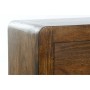 Tavolo aggiuntivo DKD Home Decor S3022538 110 x 27,5 x 76 cm Dorato Marrone Acacia