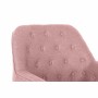 Poltrona DKD Home Decor Rosa Dorato Metallo Poliestere (65 x 73 x 79,5 cm)