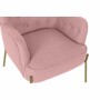 Poltrona DKD Home Decor Rosa Dorato Metallo Poliestere (65 x 73 x 79,5 cm)