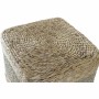 Poggiapiedi DKD Home Decor Multicolore Naturale Boho 42 x 42 x 40 cm