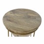 Tavolo aggiuntivo DKD Home Decor Metallo Legno di mango (40 x 40 x 45 cm)