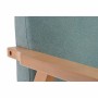 Sedia a Dondolo DKD Home Decor 54,3 x 87 x 88 cm Naturale Turchese Faggio Legno MDF