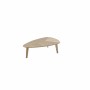 Tavolo aggiuntivo DKD Home Decor Marrone Chiaro Legno Metallo Legno d'albero della gomma Plastica 133 x 80 x 32 cm