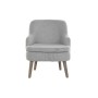 Poltrona DKD Home Decor Grigio chiaro Abete 61 x 56 x 75 cm