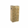 Cassettiera DKD Home Decor Marrone Legno Naturale Loft 43 x 33 x 92 cm