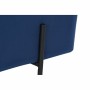 Panca DKD Home Decor  Azzurro Nero Metallo 108 x 46 x 45 cm