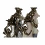 Statua Decorativa DKD Home Decor 12,5 x 10,5 x 28 cm Rosa Rame Famiglia (2 Unità)