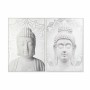 Quadro DKD Home Decor 82,5 x 4,5 x 122,5 cm Buddha Orientale (2 Unità)