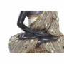 Statua Decorativa DKD Home Decor Azzurro Dorato Marrone Buddha Orientale 20 x 11 x 29 cm (2 Unità)