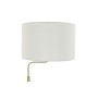 Lampada da Terra DKD Home Decor 43,5 x 40 x 154 cm Dorato Metallo Bianco 220 V 50 W