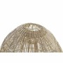 Paralume DKD Home Decor Naturale Marrone Alluminio Tropicale 40 x 40 x 55 cm