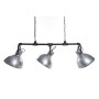 Lampadario DKD Home Decor 122 x 29 x 42 cm Argentato Nero Metallo 50 W