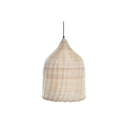 Lampadario DKD Home Decor Naturale Rattan 40 x 40 x 51 cm 50 W