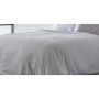 Copripiumino Naturals ELBA Grigio chiaro Matrimoniale (240 x 220 cm)