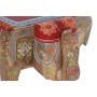 Tavolo aggiuntivo DKD Home Decor Elefante Multicolore Legno Legno di mango 48 x 35,5 x 36,8 cm