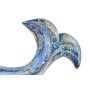 Statua Decorativa DKD Home Decor 40 x 10 x 30 cm Azzurro Marrone Balena