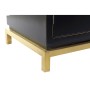 Credenza DKD Home Decor  Nero Dorato Metallo Pioppo 150 x 50 x 80 cm