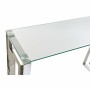 Tavolo aggiuntivo DKD Home Decor Cristallo Acciaio Metallizzato Moderno (120 x 40 x 78 cm)