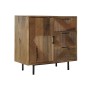 Credenza DKD Home Decor Naturale Metallo Legno di mango (90 x 40 x 87 cm)