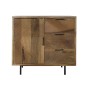 Credenza DKD Home Decor Naturale Metallo Legno di mango (90 x 40 x 87 cm)