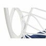 Sedia da giardino sospesa DKD Home Decor Blu Marino Bianco Alluminio rattan sintetico 90 x 70 x 110 cm (107 x 107 x 198 cm)