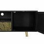 Credenza DKD Home Decor Nero Abete Metallo MDF Verde