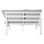 Divano da Giardino DKD Home Decor Grigio 212 x 212 x 86 cm Cristallo Alluminio 86 cm