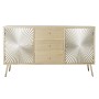 Credenza DKD Home Decor  150 x 38 x 85 cm Abete Naturale Dorato Metallo Legno MDF