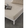 Lenzuolo con angoli aderenti Naturals ELBA Beige 150 x 200 (Matrimoniale)