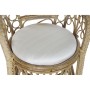 Poltrona da giardino DKD Home Decor Bianco Marrone Naturale 92 x 66 x 145 cm 86 x 51 x 145 cm 88 x 60 x 146 cm