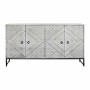 Credenza DKD Home Decor  155 x 40 x 85 cm Metallo Bianco Legno di mango