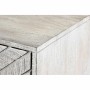 Credenza DKD Home Decor  155 x 40 x 85 cm Metallo Bianco Legno di mango