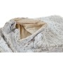 Coperta DKD Home Decor Selvaggio Beige (130 x 170 x 2 cm)