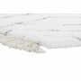 Tappeto DKD Home Decor Bianco Grigio Rombos Scandi Ø 9,4 cm 120 x 180 x 3 cm