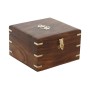 Statua Decorativa DKD Home Decor Dorato Legno Vintage Ottone (12,5 x 10 x 5 cm)