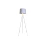 Lampada da Terra DKD Home Decor 41 x 41 x 160 cm 41 x 41 x 154 cm Metallo Bianco 220 V 50 W